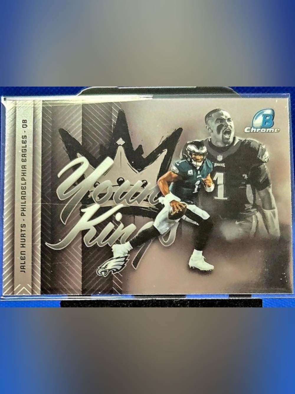 2026 Bowman : Young Kings YK-9 Jalen Hurts Eagles Trading Card